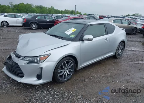2014 Scion Tc Monogram from USA, damaged, VIN JTKJF5C79E3084942